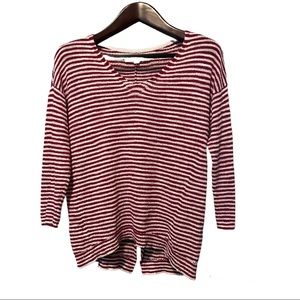 Ann Taylor Loft - light weave, v-neck sweater. XS